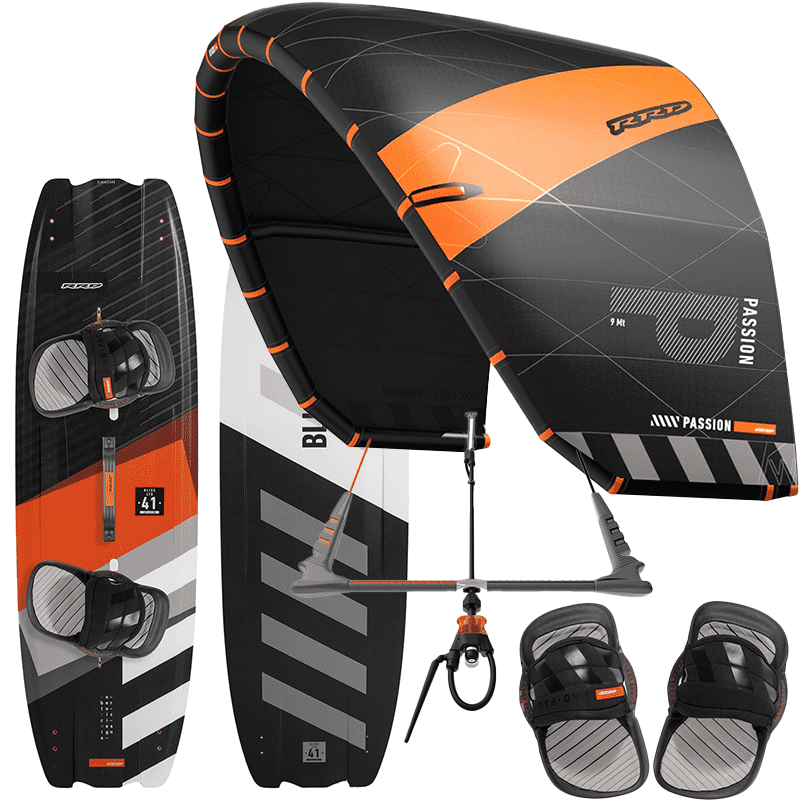 RRD Passion Kite & Bliss Kiteboard Complete Kite Set Package