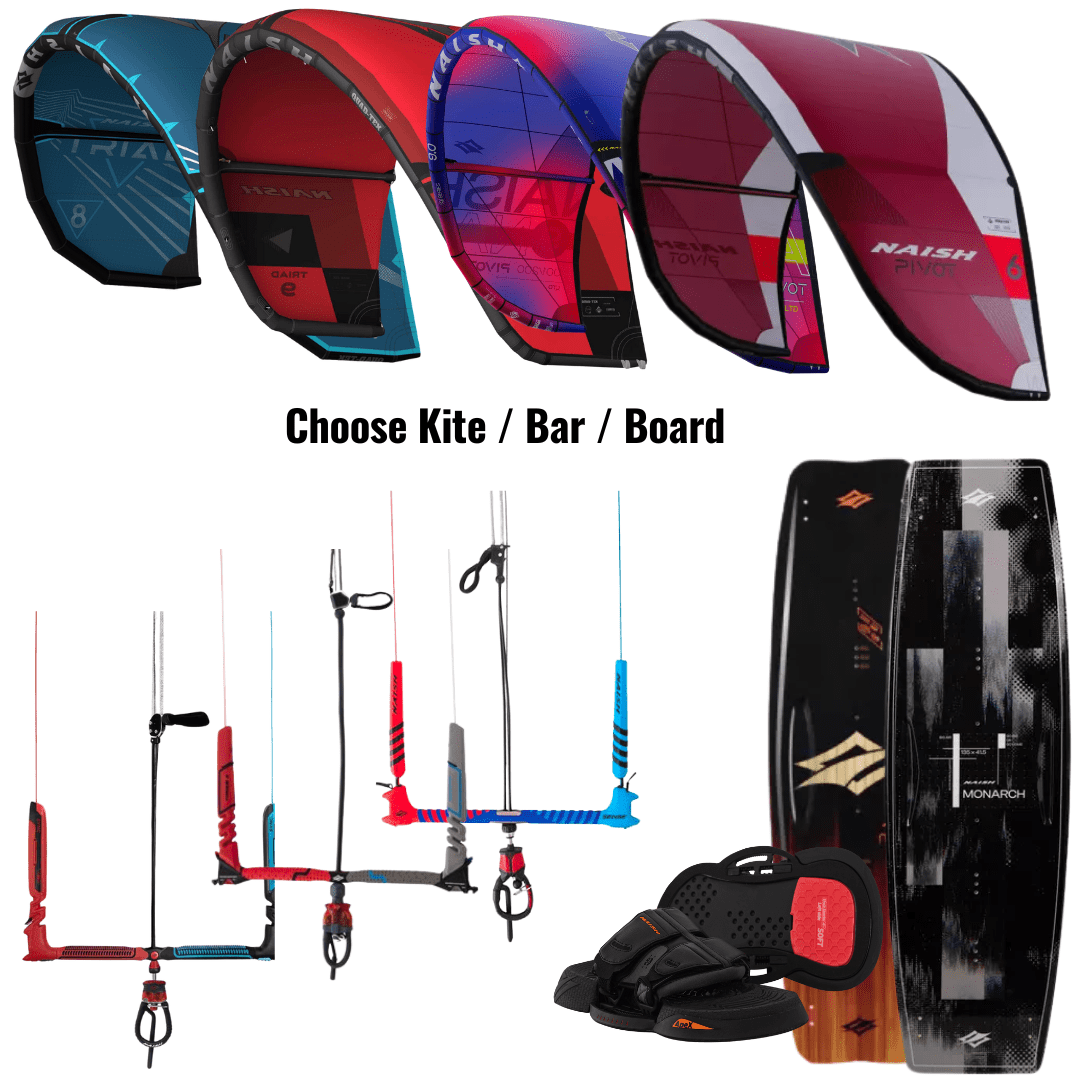 Naish Pivot or Triad with Bar and Board set
