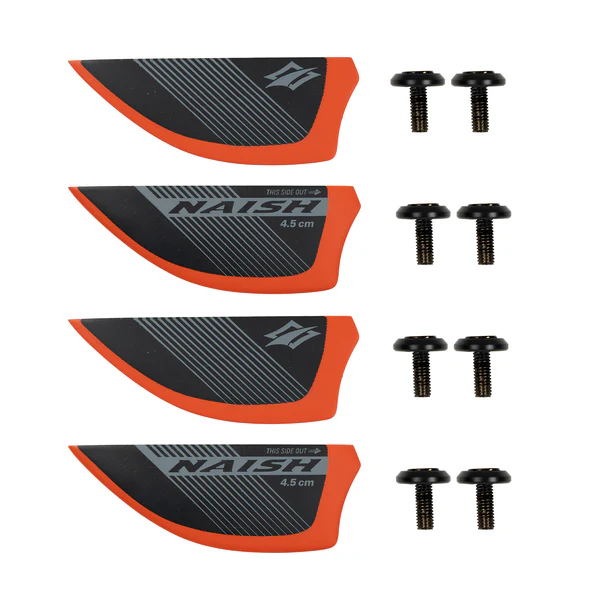 NAISH G10 asymmetrical Finset with screws and washers 2025