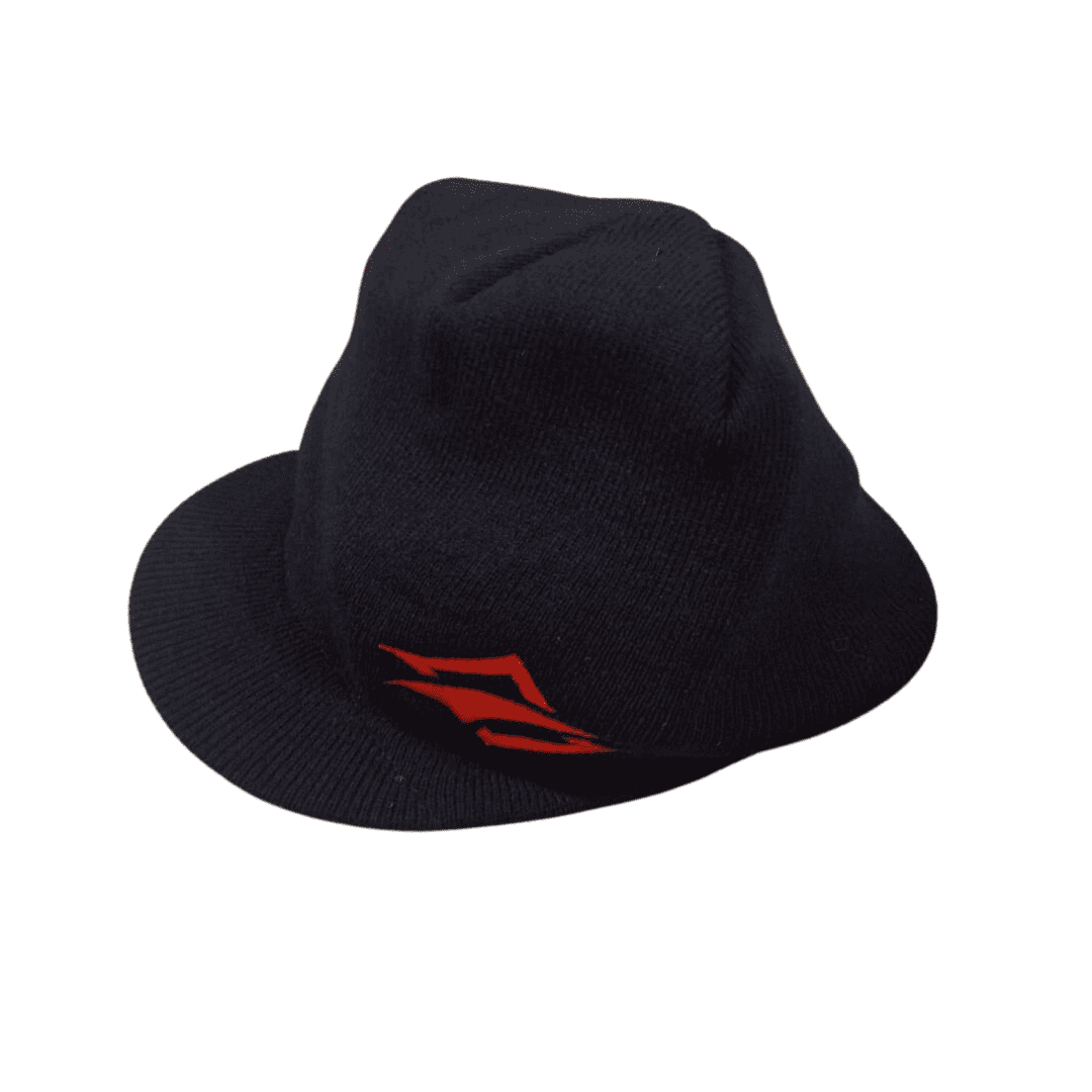 NAISH Visor Beanie Black One Size