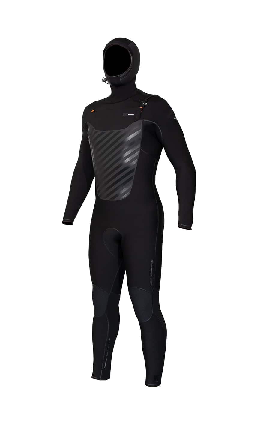 RRD FAHRENHEIT Chest Zip Hooded 6/4 Wetsuit 2024