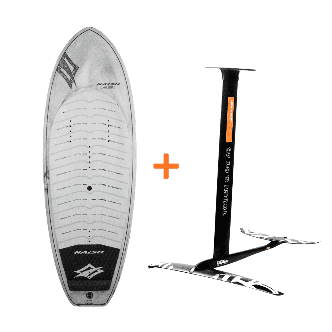 FOILSET CHIMERA FOILBOARD 2025 + RRD H-FLIGHT ALU Complete Kite Foil Set