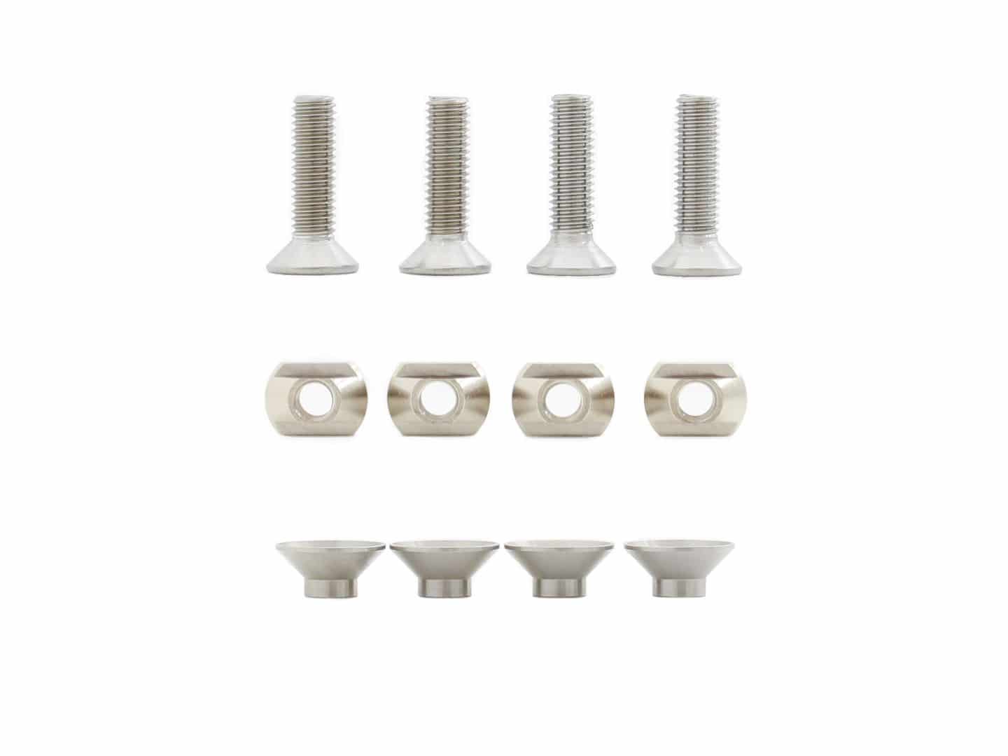 SABFOIL HARDWARE KIT ALU PLATE (P02K) TO RAIL BOARD