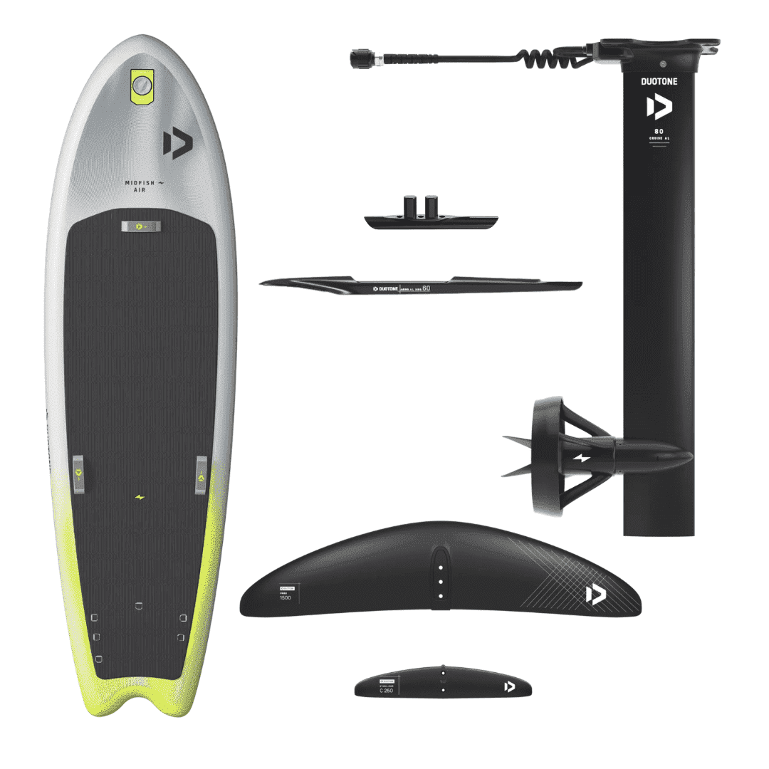 DUOTONE E-FOIL SET: MIDFISH AIR + CRUISER SET AL 2026