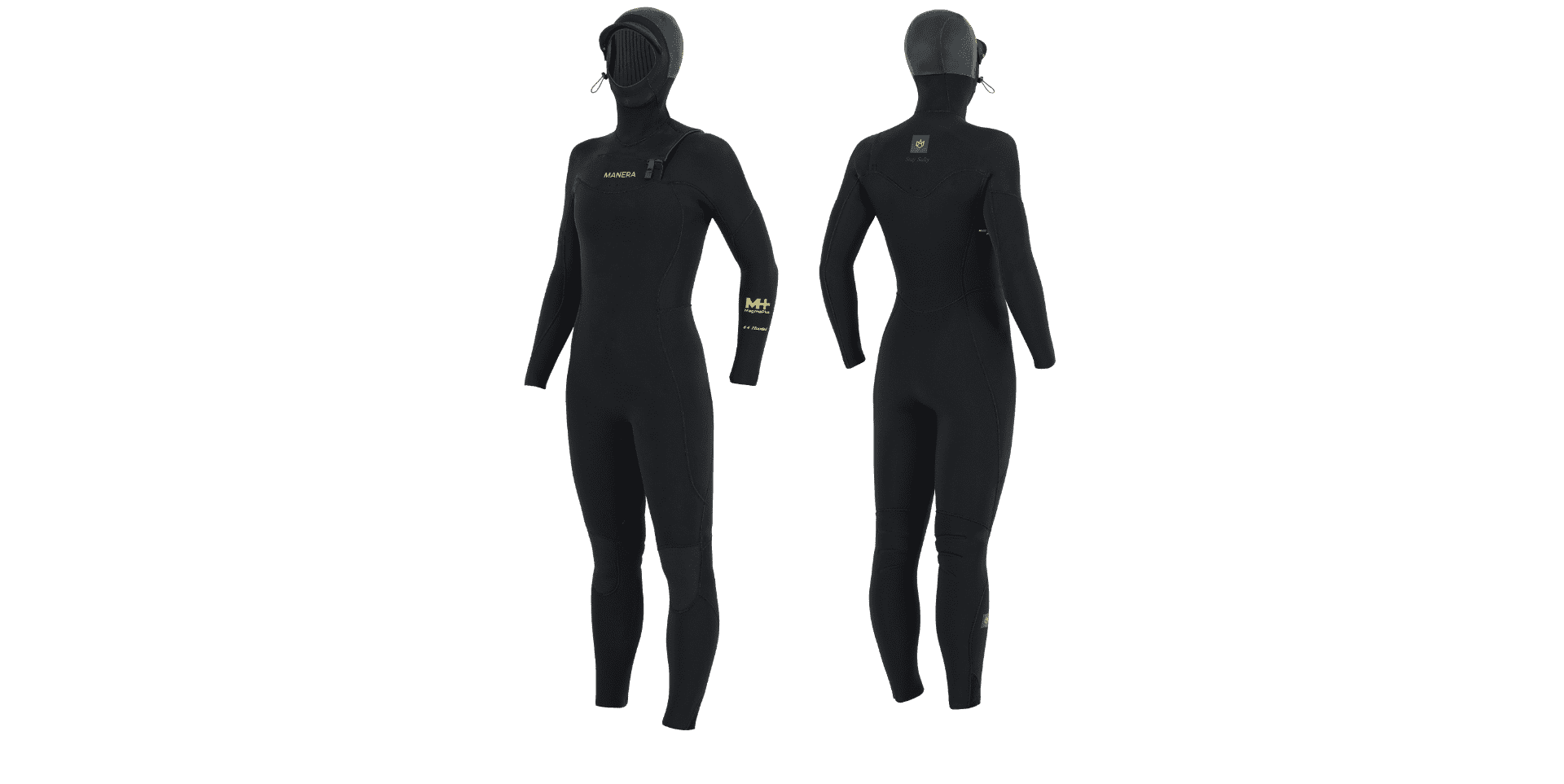 MANERA Magma Steamer Hooded - 6.4mm FZ Wetsuit Women